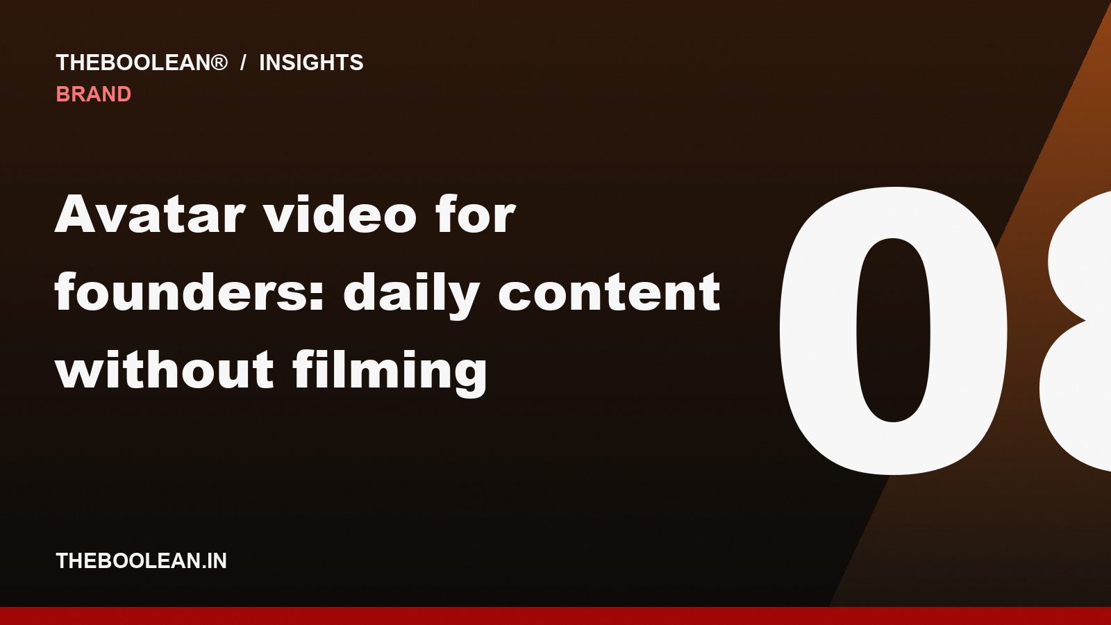 Avatar video for founders: daily content without filming