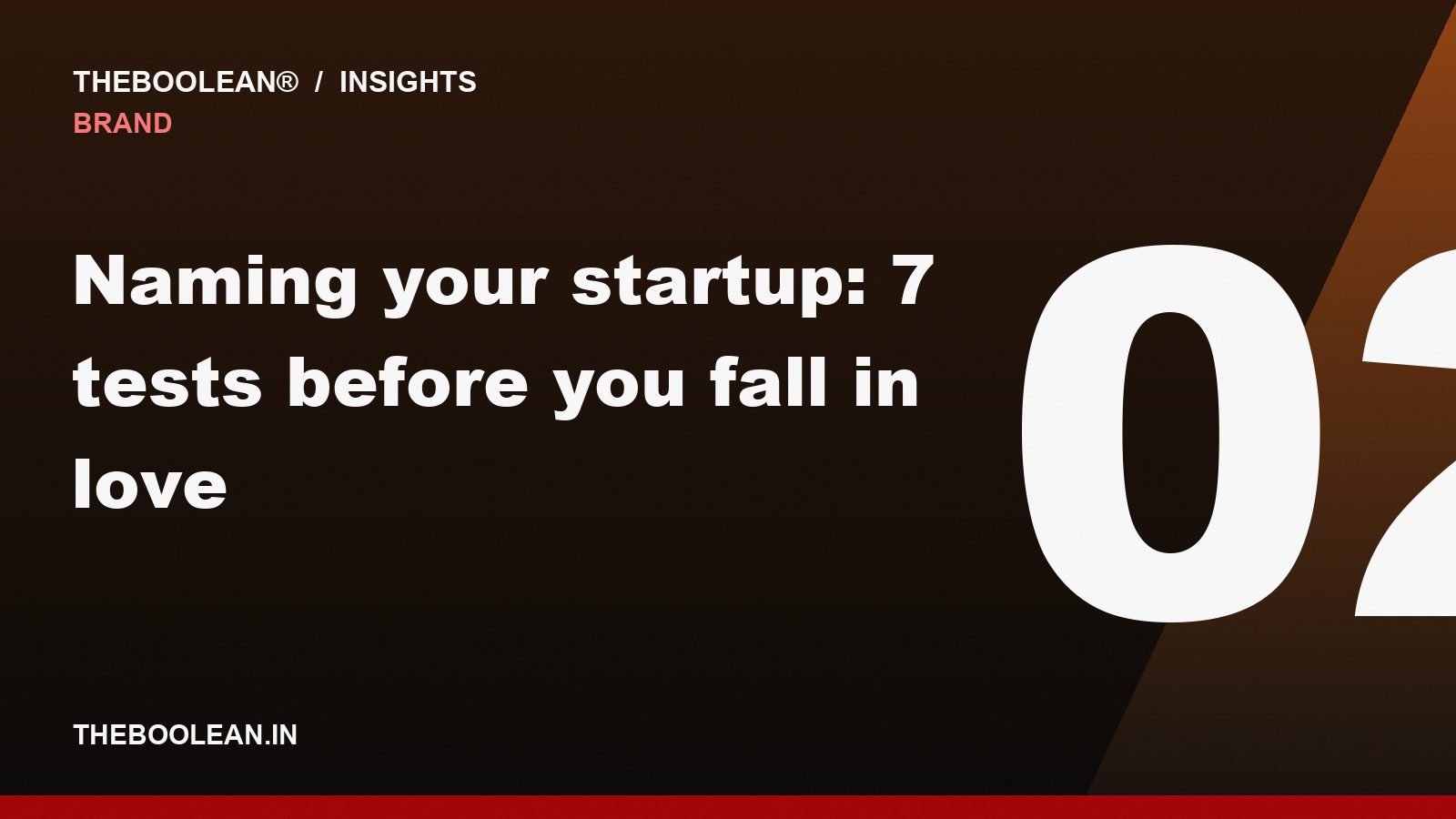 Naming your startup: 7 tests before you fall in love